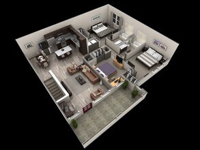 3 BR Grand Overlook 2015 floor plan